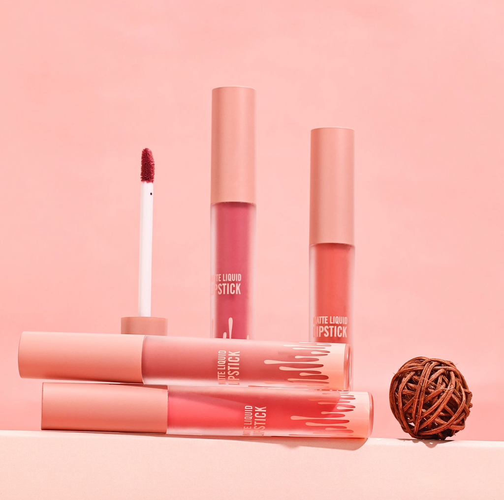 Velvet Matte Waterproof Vegan Liquid Lipstick – Multi-Color