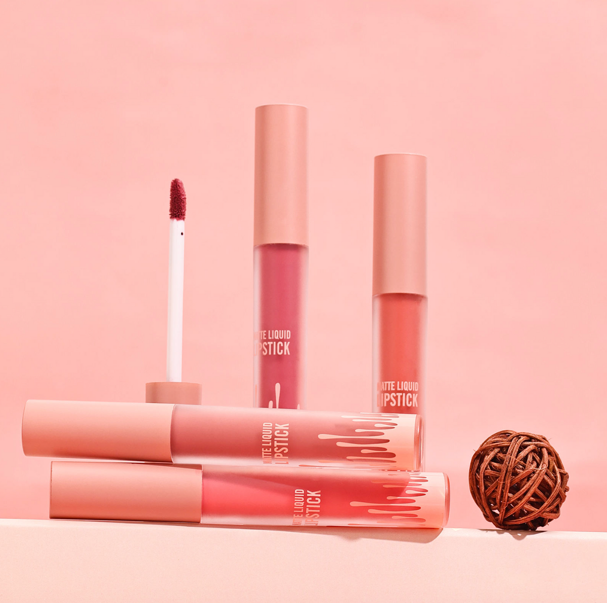Velvet Matte Waterproof Vegan Liquid Lipstick – Multi-Color