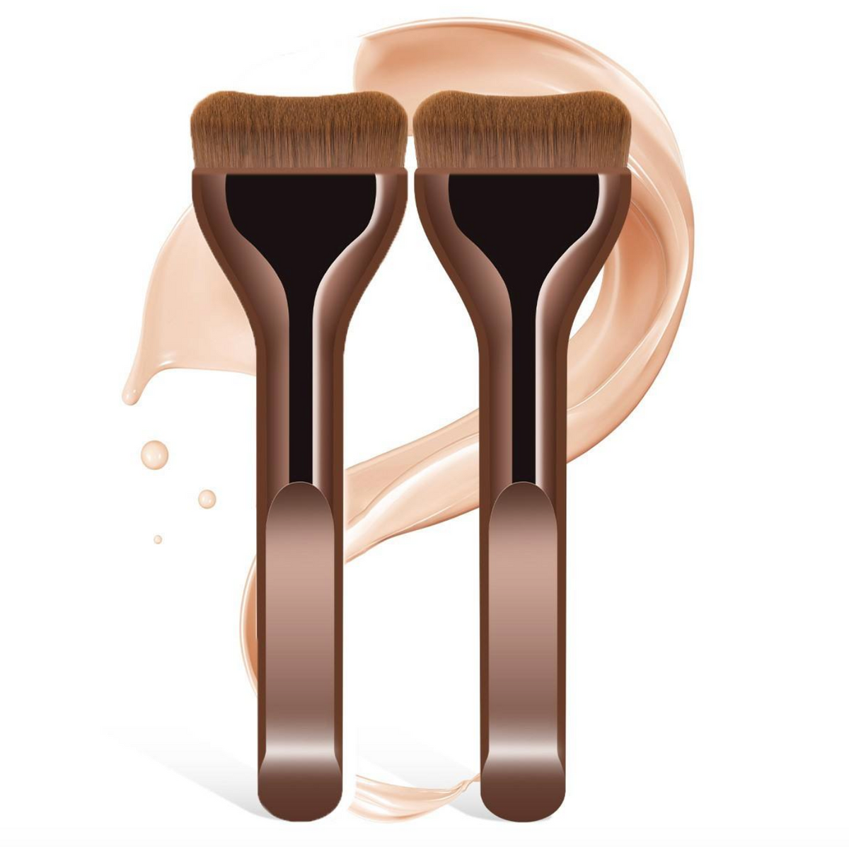 U-Shaped Mini Makeup Brush