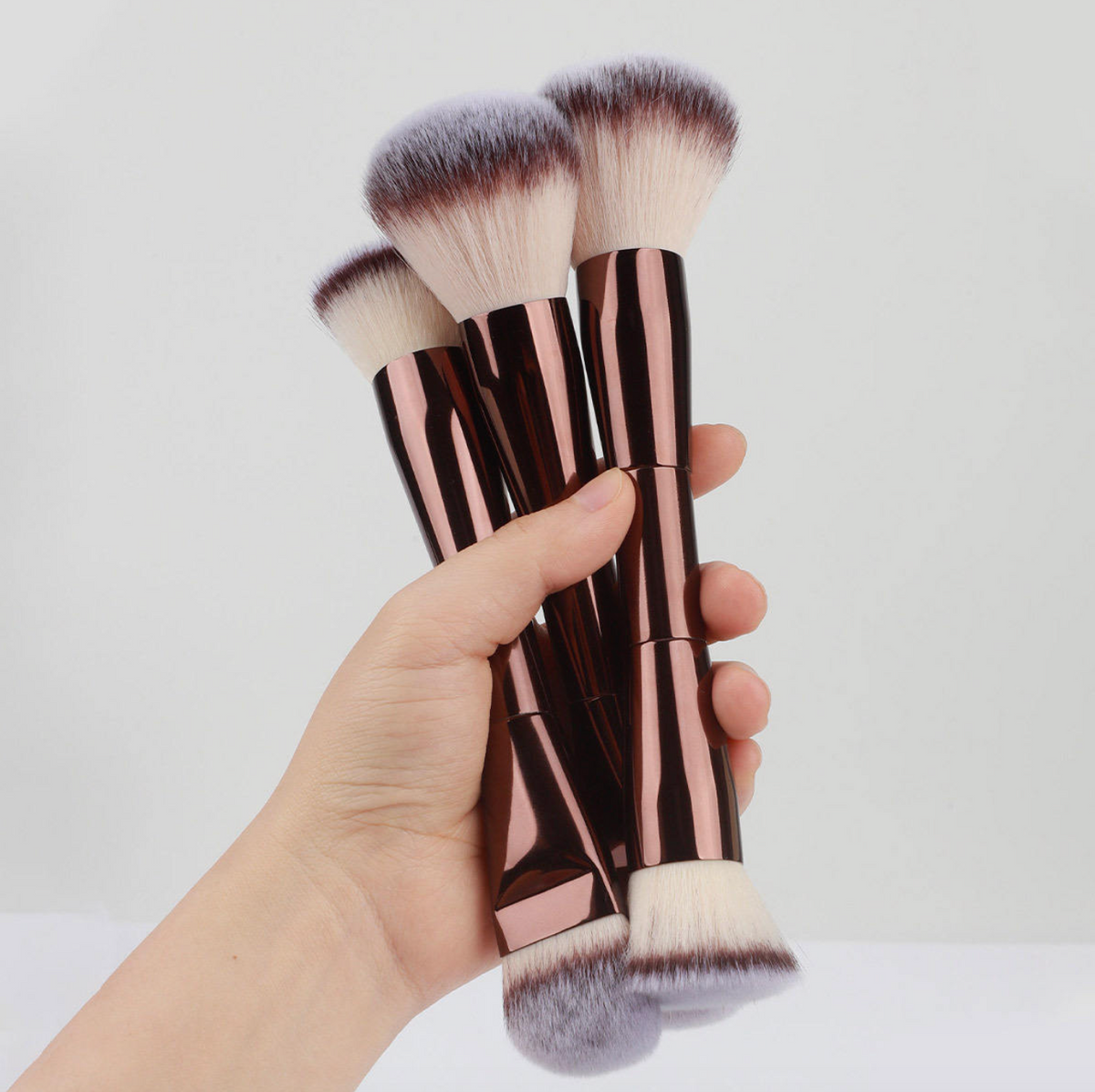 Luxury Dual-Ended Contour & Foundation Makeup Brush