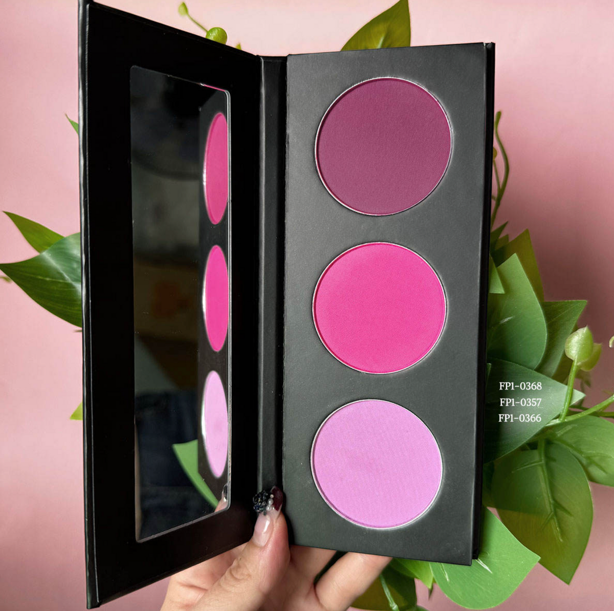 Cruelty-Free Powder Cheek Color Makeup Palette