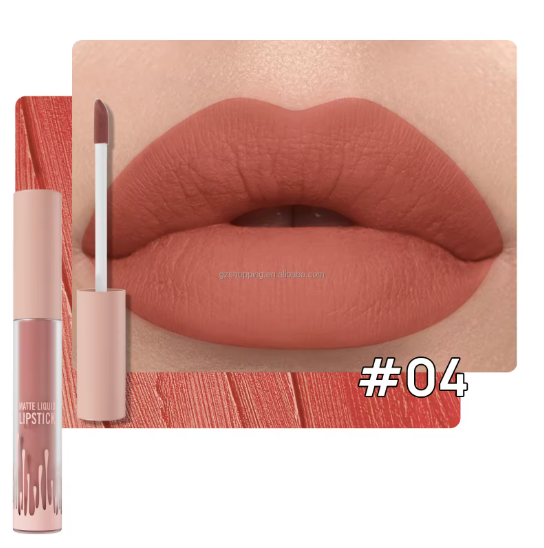 Velvet Matte Waterproof Vegan Liquid Lipstick – Multi-Color